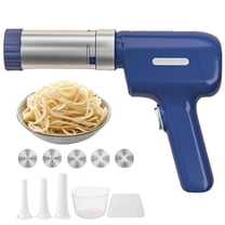 Idiyappam Maker Electric,Electric Idiyappam Makerwith 5 Interchangeable Mold Plates,Handheld Electric Pasta Maker, All-In-One Homemade Pasta Machine