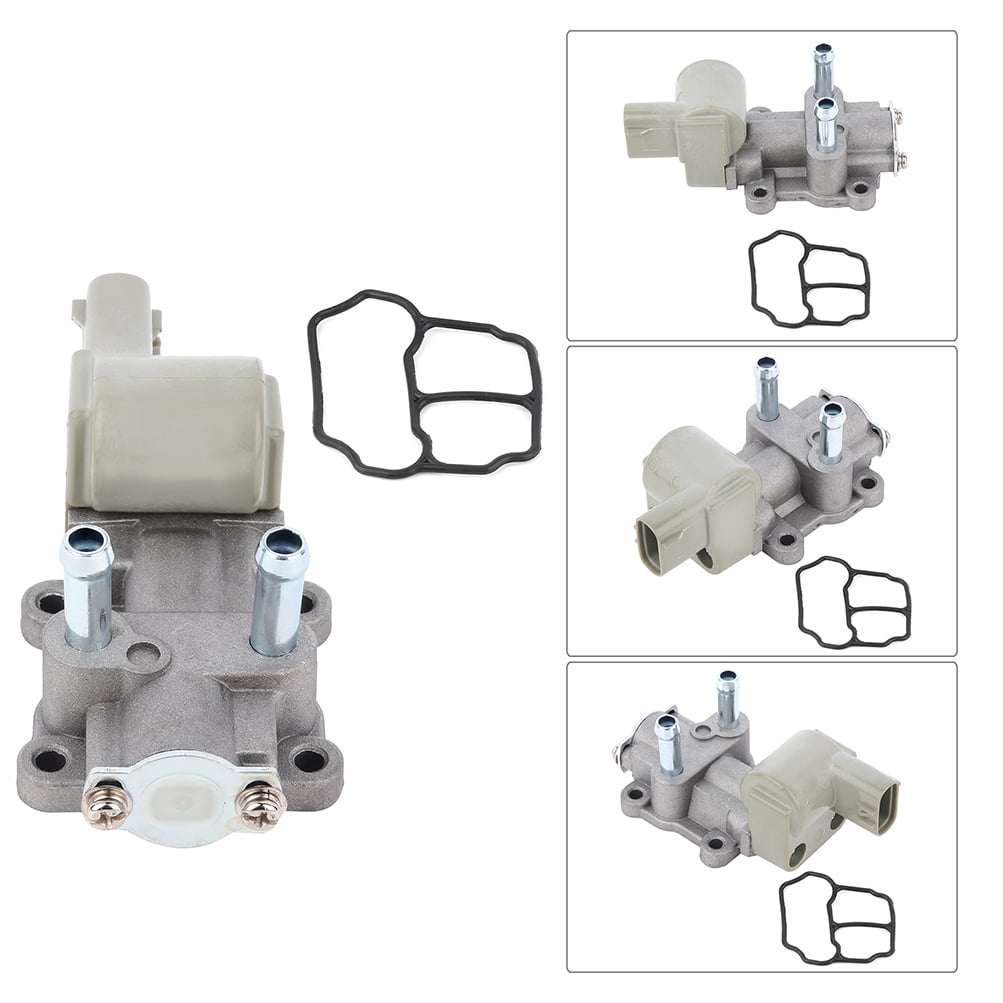 Idle Air Control Valve Fuel Injection System, SCITOO idle control kits 16022-P2E-A51 compatible with 1997-2000 for Acura EL, 1996-2000 for Honda Civic, 1996-1997 for Honda Civic del Sol