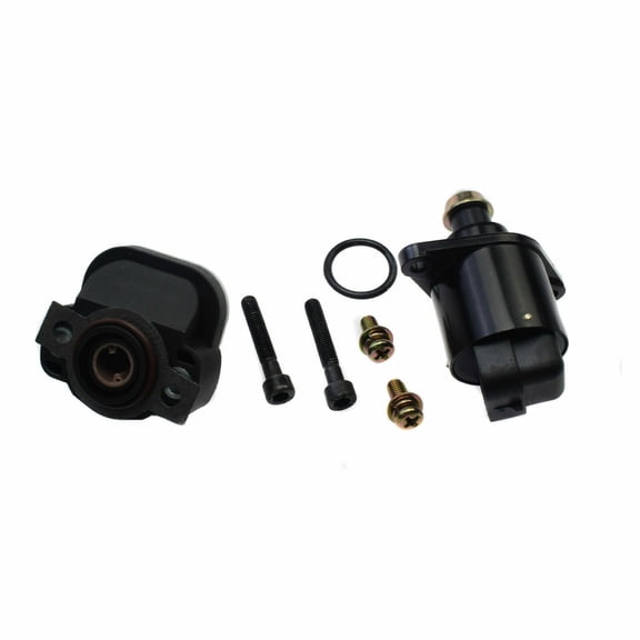 Idle Air Control Valve + Throttle Position Sensor Fits for Jeep for Dodge Ram 1500 Dakota-