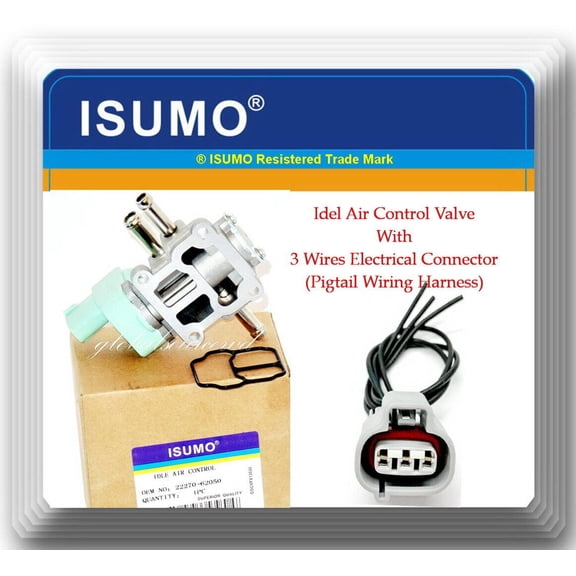 Idle Air Control Valve W/Connector Fits: 4Runner T100 Tacoma Tandra V6 3.4L