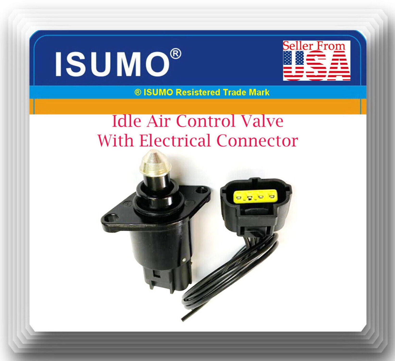 Idle Air Control Valve W/Electrical Connector Fits Chrysler Dodge