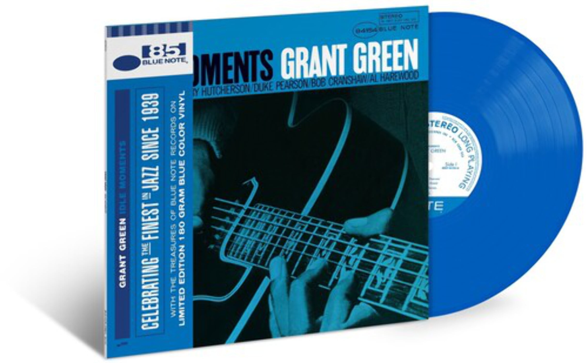 Grant Green Idle Moments (Indie Exclusive, Limited Edition,180 Gram Blue Colored Vinyl) Records & LPs