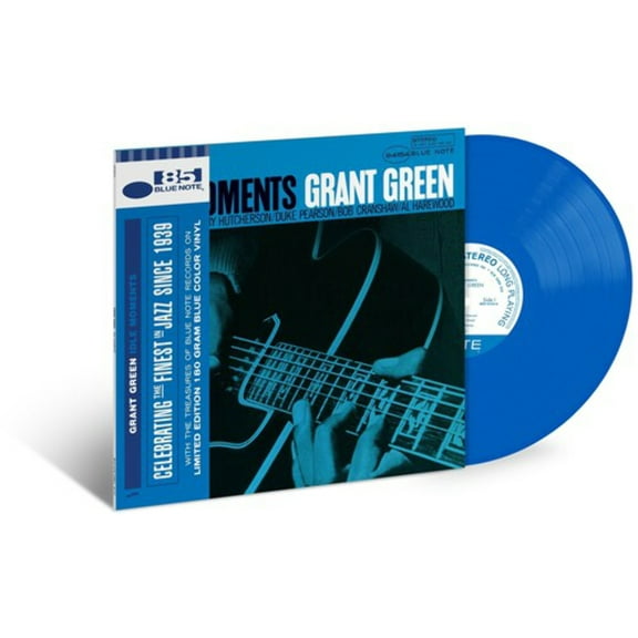 Grant Green Idle Moments (Indie Exclusive, Limited Edition,180 Gram Blue Colored Vinyl) Records & LPs