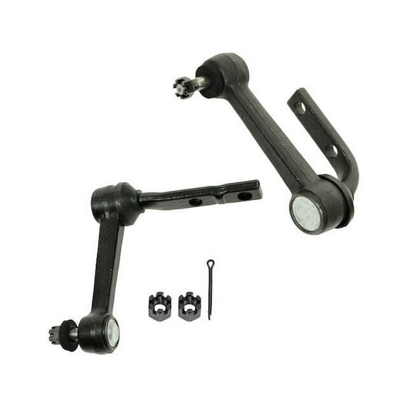 Idler Arm Set 2 Piece Set - Compatible with 1990 - 2005 GMC Safari RWD 1991 1992 1993 1994 1995 1996 1997 1998 1999 2000 2001 2002 2003 2004