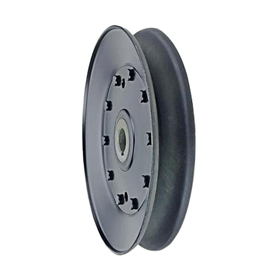 Idler Drive Pulley, Idler Pulley, Durable Transmission Pulley, Flat Idler Pulley Bearing, for LT133 150 Lawn Tractors Parts Accessories