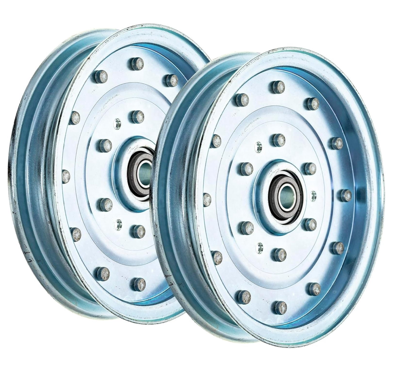 POSFLAG 2-Pack Idler Pulley - Replaces Ferris, Simplicity, Snapper Models 5021976 & More