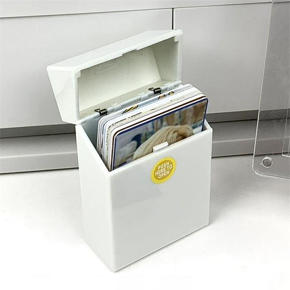Idol Cards Storage Box Desk Stationery Organizer Kpop Packing Supplies Photo Card Organizer Box Office Desktop Decoratio 포장용품통