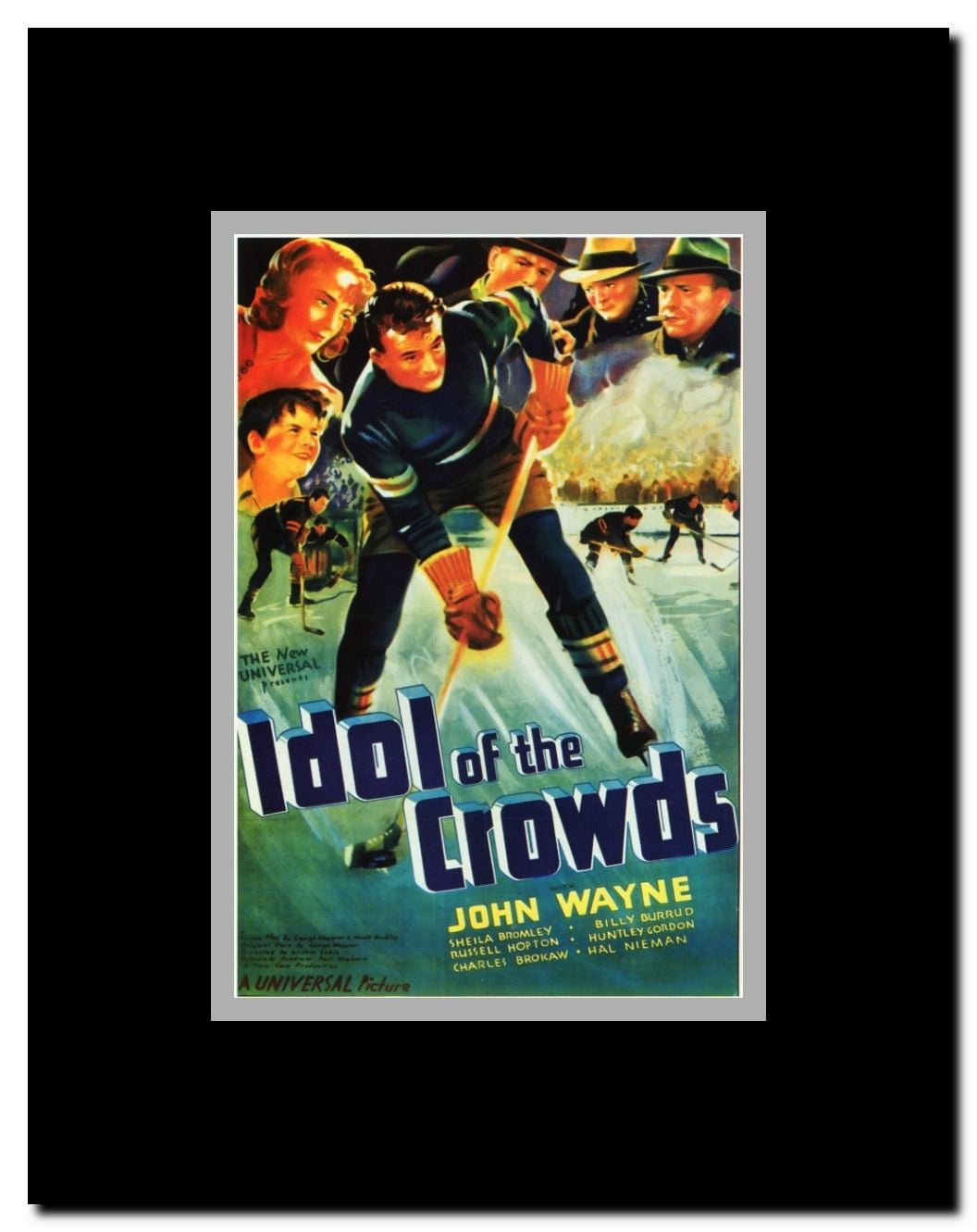 Idol of the Crowds Framed Movie Poster