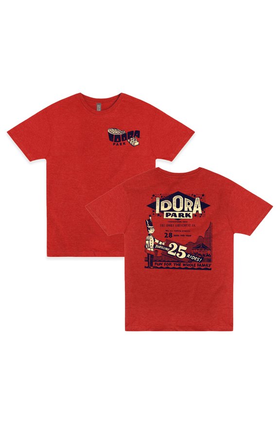 Idora Park's Thrilling 25 Rides! Tee