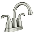 thumbnail image 1 of Idora Two-Handle Centerset Bathroom Sink Faucet with Drain Assembly, Spot Resist Brushed Nickel, 1 of 7