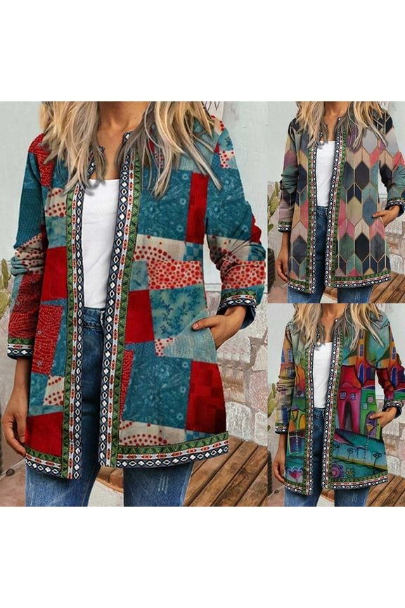 Cardigans for Women Plus Sizes Fashion Women's Long Sleeve Turndown Collar Round-Neck Button Casual Elastic Comfy Blouse Shirts Blue