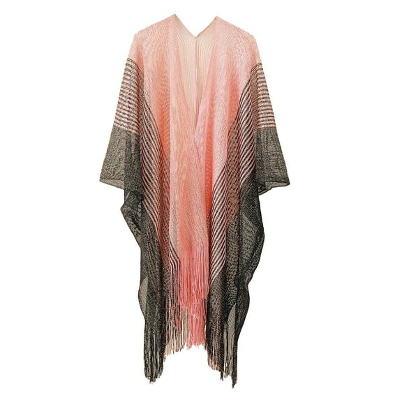 Idoravan Cardigans for Women Clearance Spring Women's Kimono Beach Swimsuit Cover Up Chiffon Cardigan Summer Floral Print