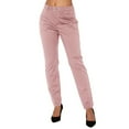 thumbnail image 1 of Idoravan Cargo Pants for Women Fashion Pants Ladies Loose Cargo Pants Pants Solid Women Pants Full Length Pants Pink XXL, 1 of 6