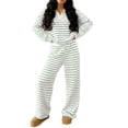 thumbnail image 1 of Idoravan Casual Sets for Women 2 Piece Long Pants Long Sleeve Tops Fashion Women Long Sleeve and Long Pants Casual 2Pc Sets with Pockets, 1 of 9