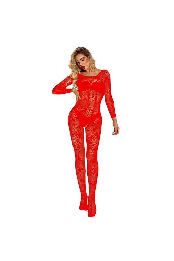 Fishnet Stockings for Women Plus Size,Sexy Women Fishnet Lingerie Underwear Nightwear Sleepwear Bodysuit