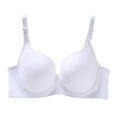 thumbnail image 1 of Idoravan Full Coverage Bras for Women Plus Size with underwire Women's Solid Color Maternity Sleeping Underwear WIth Underwear Women Daily Bra, 1 of 4