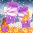 thumbnail image 1 of Idoravan Heated Gloves for Men Women Rechargeable ,USB Feeling Heating Gloves USB Thermal Gloves USB Electric Heating Gloves Keep Warm In Winter Purple, 1 of 6