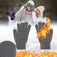thumbnail image 1 of Idoravan Heated Gloves for Men Women Rechargeable ,USB Feeling Heating Gloves USB Thermal Gloves USB Electric Heating Gloves Keep Warm In Winter Gray, 1 of 6