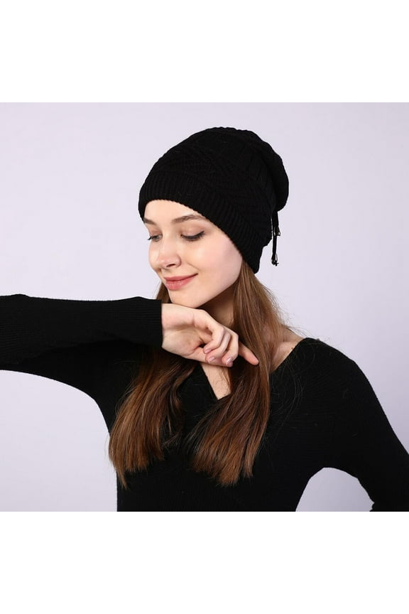 Heated Hat and Scarf Set 2-in-1 USB Heated Knitted Hat And Neck Gaiter Set Winter Warm Fleece Hat Heating Circle Loop Scarf For Men And Women