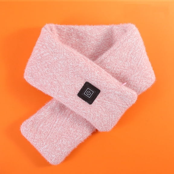 Idoravan Heated Scarf Mink Velvet Heated Scarf Heating Scarf USB Smart Charging Neck And Shoulder Scarfs For Men And Women