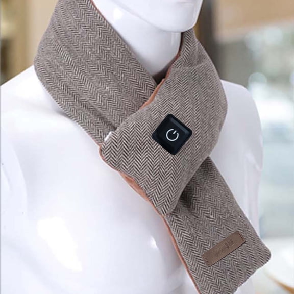 Idoravan Heated Scarf USB Smart Charging Neck And Shoulder Winter Cold Protection And Warm Heating Men And Women Scarf