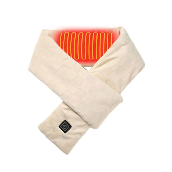 Idoravan Heated Scarf Usb Smart Neck And Shoulder Winter Cold Protection And Warmth Men And Women Scarf Massage Heating Scarf