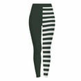 thumbnail image 1 of Idoravan Leggings for Women Women's Halloween Striped Print Leggings Sports Fitness Pants Solid Colored Casual Tight Fitting Tight Peach Hip Yoga Pants Stretch Pants Camouflage M, 1 of 10