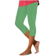 thumbnail image 1 of Idoravan Leggings for Women Capri Length Women'S Spring and Summer Printing Tight Yoga Legging Pants Casual Fashion Leggings 3/4 Pants, 1 of 5