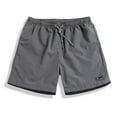 thumbnail image 1 of Idoravan Men's Shorts Clearance Fashion Man Casual Loose Sport Bandage Summer Pants Activewear Solid Shorts, 1 of 3