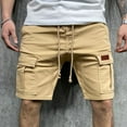 thumbnail image 1 of Idoravan Men's Shorts Men's Casual Sport Pants Fit Running Joggers Pocket Sweatpants Shorts, 1 of 1