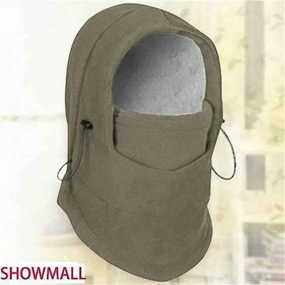 Idoravan Ski Mask, Balaclava Face Mask for Men and Women, Women Ladies Winter Fisherman's Hat Cute and Warm Caps Hunting Fishing Hat Army Green