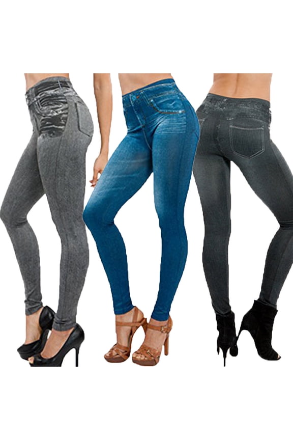 Stretchy Leggings for Women on Women Pants Pocket Slim Leggings Fitness Plus Size Leggins Length