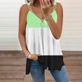 thumbnail image 1 of Idoravan Tank Tops for Women Clearance Fashion Women Summer Sleeveless V-Neck Pullover Print Casual Blouse Tops, 1 of 5