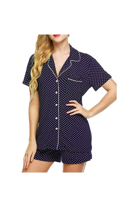 Black and Friday Clothing Sales Idoravan Women Sets Clothing Womens Fashion Summer Sleeve Two-piece Loose Casual T-shirt Shorts Pants Sets