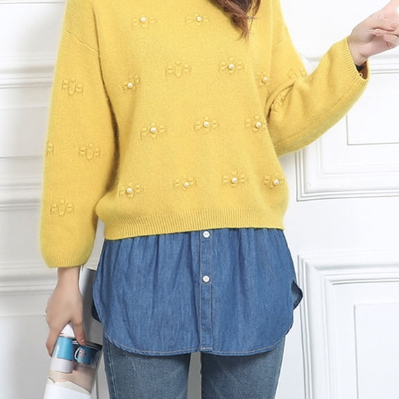 Black and Friday Clothing Sales Idoravan Women's Basic Versatile Skirt Womens Fashion Printing New High Waist Eextender Mini Slim Casual All Match Skirt