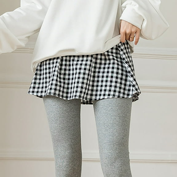 Idoravan Women's Basic Versatile Skirt Clearance Womens Layered Tiered Sheer Shirt Extender Extender Half Slip Plus Size Skirt