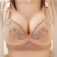 thumbnail image 1 of Idoravan Women's Full Coverage Bra Clearance Woman's Comfortable Lace Breathable Bra Underwear No Rims, 1 of 3
