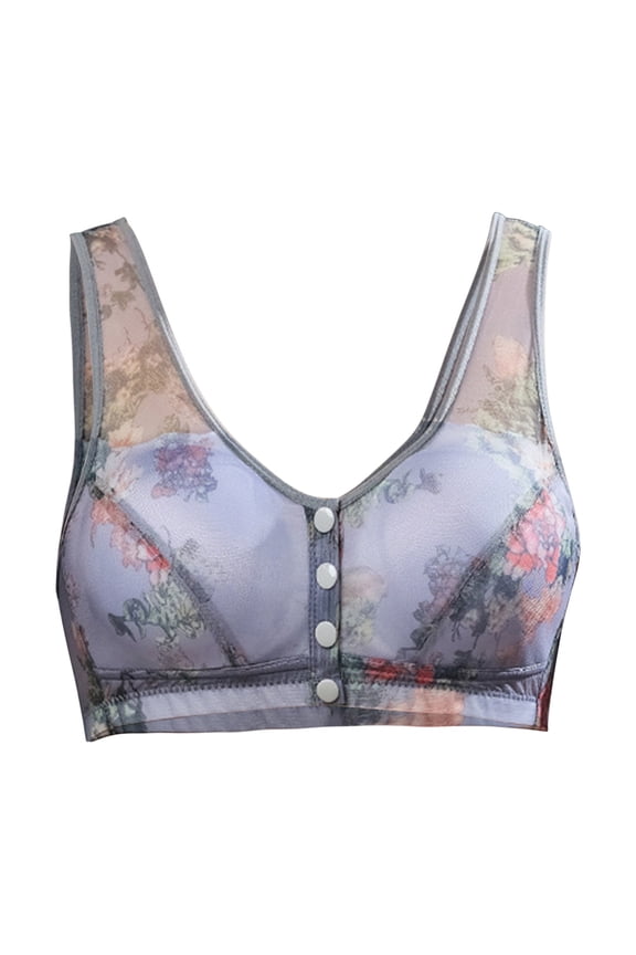 Womens Bras Front Closure Plus Size Women's Strapless Lace Underwear With Thin Side Collection And Daily Bra