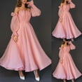 thumbnail image 1 of Idoravan Womens Evening Dresses Fashion Women's Elegant Sexy Casual Slim Sling Solid Color Long Dress Skirt Dress, 1 of 9