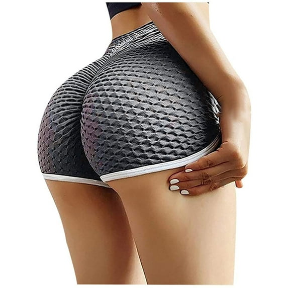Idoravan Womens Fitness Shorts Clearance Women Basic Slip Bike Shorts Compression Workout Leggings Yoga Shorts Pants