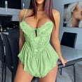 thumbnail image 1 of Idoravan Womens Nightgown Chemise Sleeveless Sleepwear Full Slip Backless Pajamas Nightdress, 1 of 1