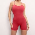 thumbnail image 1 of Idoravan Yoga Rompers for Women Clearance Women's One-piece Sport Yoga Jumpsuit Running Fitness Workout Tight Capris, 1 of 6