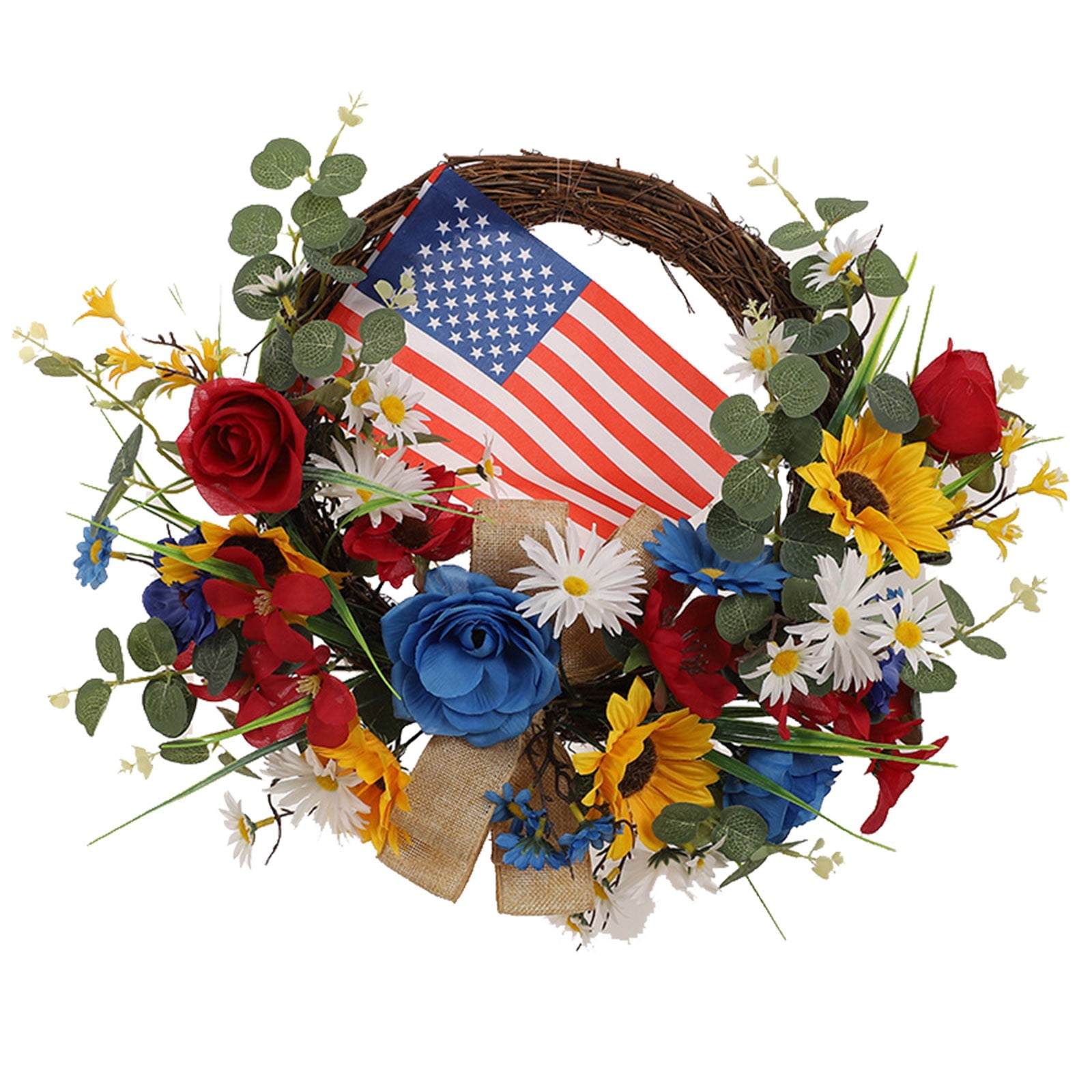 easy 4th of july wreaths
