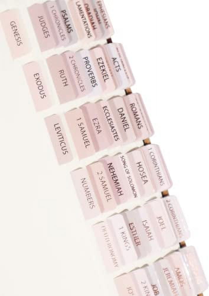 Book Of Mormon Tabs With Silver Foil Lettering - Index Tabs For LDS Scripture Study