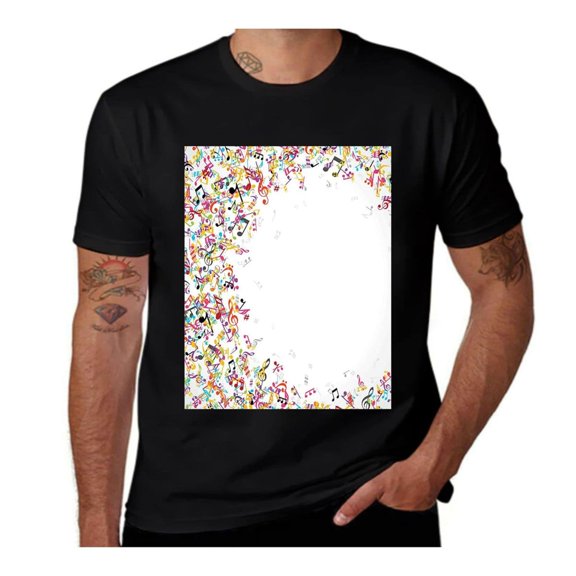 Idyllic Pastoral Flower-Flower-Purple-Yellow- Casual Streetwea Everyday Tshirt Comfortable Wear tee shirt