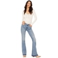 thumbnail image 1 of Idyllwind Women's Atwood Light Wash Rebel Mid Rise Stretch Bootcut Jeans - IWFA23J55 6W x 32L, 1 of 4