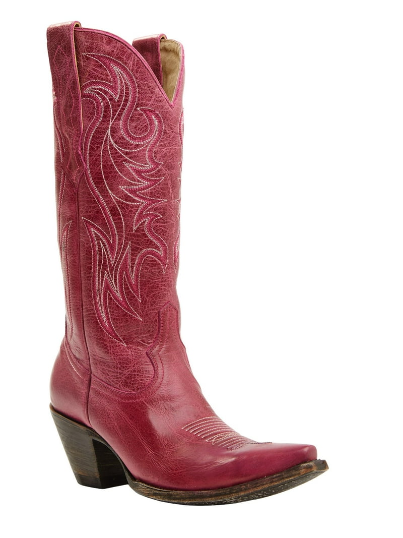 Idyllwind Women's Coming Up Roses Leather Western Boot Snip