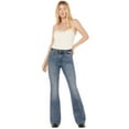 thumbnail image 1 of Idyllwind Women's Foxwood High Risin' Rhinestone Flare Jeans - IWSP23J36 2W x 34L, 1 of 4