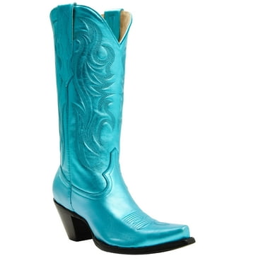 Idyllwind Women's Jaded By You Western Boot Snip Toe Teal 7 1/2 M  US