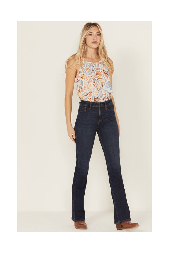 Idyllwind Women's Women'S Texas Hold 'Em Jeans In Our Legend High Rise Dark Wash 12W x 34L